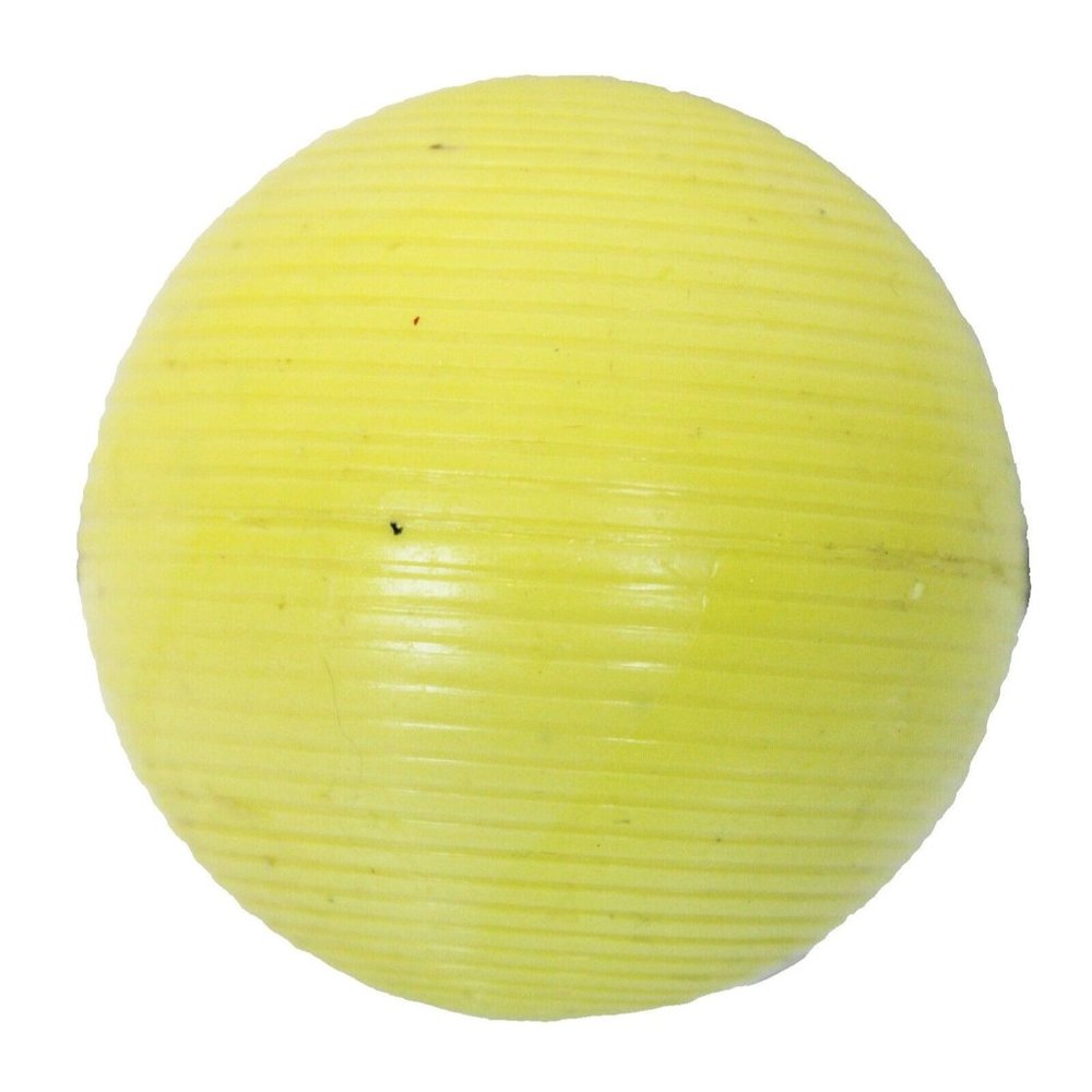 Croquet Ball 2.75'' Replacement Swirl Plain Yellow Summer Backyard Fun Outdoor
